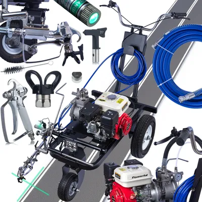 Produktbild von Zenthril Line Pro Straßenmarkierungsmaschine, 6,5P 20 MPa 0,031", 2,8 l/min, PowerXcellence-Serie