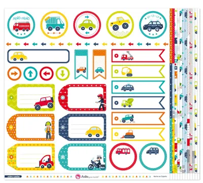 Immagine prodotto di Carta decorativa multicolore, formato 30,5 x 30,5 cm, ideale per progetti creativi di scrapbooking
