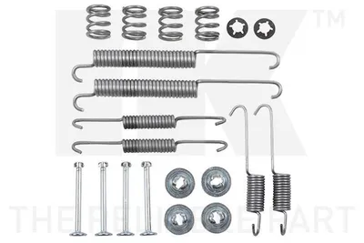 Produktbild von NK Zubehörsatz Bremsbacken 7919754 Hinten passend für PEUGEOT 206 Schrägheck (2A/C)