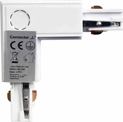 Immagine prodotto di Connettore per sistema a binario ML7085 bianco