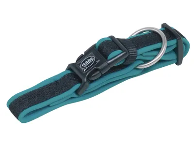Produktbild von Nobby Halsband Mesh Preno, türkis, L: 25-35 cm, B: 15/20 mm