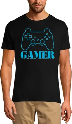Produktbild von Herren Grafik T-Shirt Gamer-Controller - Spiele – Gamer Controller - Gaming – Öko-Verantwortlich Vintage Jahrgang Kurzarm Lustige Druck Geburtstag