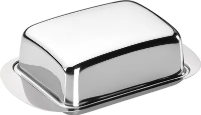 Produktbild von Tescoma Butterdose Butterglocke für Kühlschrank Edelstahl 250g Butterbehälter