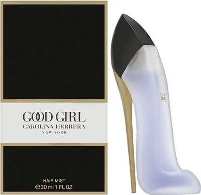 A product shot of a perfume bottle and its packaging.