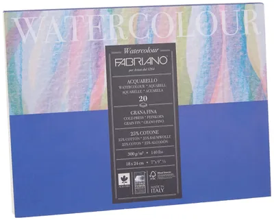 Immagine prodotto di Fabriano 73611824, Carta artistica, 300 g/m², 20 fogli