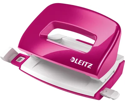 Image de LEITZ Locher Mini Nexxt WOW 5060, rose-métallique