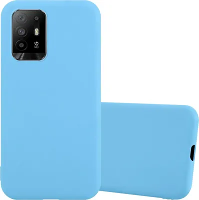 Produktbild von Cadorabo Hülle für Oppo A94 5G Schutzhülle in Blau Handyhülle TPU Silikon Etui Case Cover