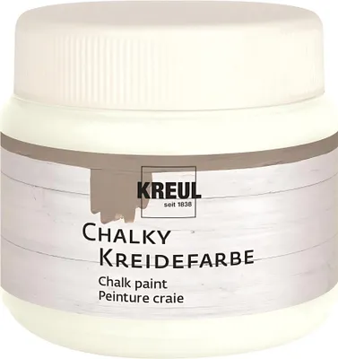 Obrázek produktu pro KREUL Křídová barva, bílá bavlna, 150 ml