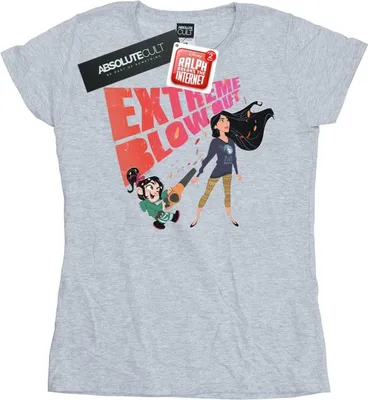 Produktbild von Disney - "Wreck It Ralph" T-Shirt für Damen BI44993 (M) (Grau)