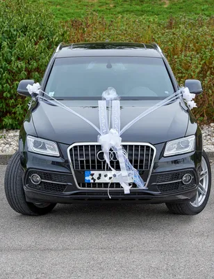 Produktbild von Autoschmuck Set Luxus Weiß - Einheitsgröße