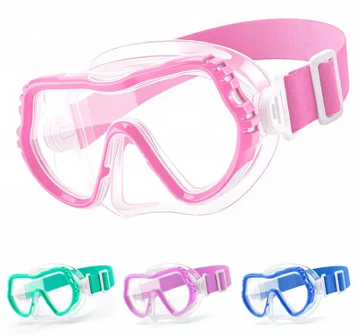 Produktbild von Schwimmbrille für Kinder mit Nasenbrücke und Panoramablick