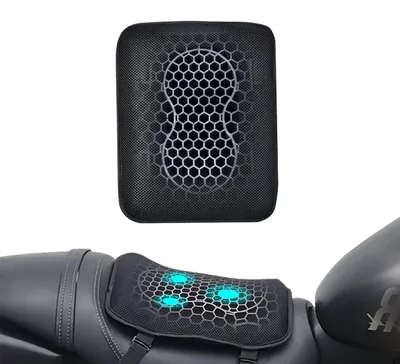 Imagen del producto de Almohadilla de gel para motocicleta, transpirable y antideslizante