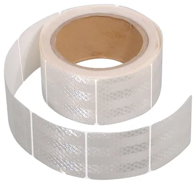 Immagine prodotto di Nastro riflettente autoadesivo (bianco, diviso, 1 m)