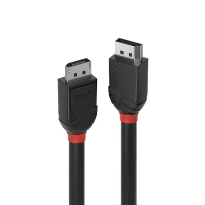 Produktbild von LINDY DisplayPort Kabel Black Line 0.5m