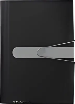 Produktbild von Herlitz Fächermappe    A4 PP schwarz    12 Fächer m.Gummizug
