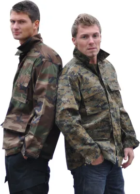 Produktbild von MIL-TEC Feldjacke Typ BDU woodland Tarnjacke Army Jacke Jagdjacke Anglerjacke XL