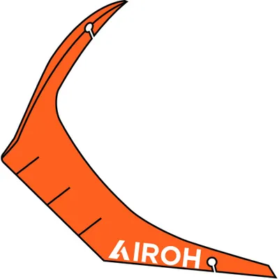 Zdjęcie produktu dla Tylny spojler Airoh GP 550 S Rush Orange kask rozmiar M
