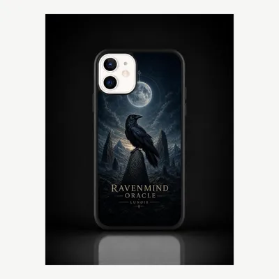Obrázok produktu pre Puzdro na iPhone 12 / 12 Pro, ochranné puzdro s motívom kráka – značka LUNØIR