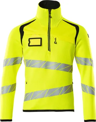 Produktbild von MASCOT 19005-351-1709-5XL, Jumper, Mann, Schwarz, Gelb, 5XL, 140 cm, Polyester