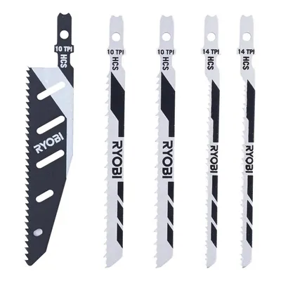 Immagine prodotto di Ryobi RAK05JSBFC Set di lame per seghetto alternativo 5 pz.