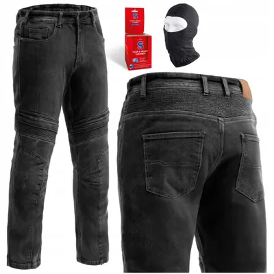 Produktbild von Broger Maverick Slim-Fit Motorradjeans mit Protektoren und Aramid-Futter | Motorradhose Jeanshose | EN 17092-3:2020 | 28/32