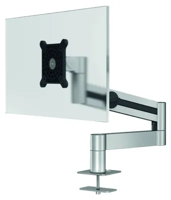Imagen del producto de DURABLE Soporte de monitor con brazo para 1 pantalla, pasador para mesa, 508423, Plata