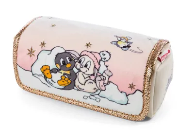 Produktbild von NICI Federtasche Winter Friends 2022, 19x7x7cm , GRÜN