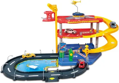 Produktbild von Bburago Parking Playset garáž