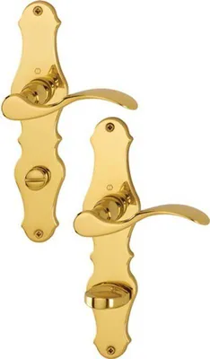 Zdjęcie produktu dla Zestaw długich rozet Weimar M112SLN/2007 MS F71 SK/OL 78mm DIN L/R HOPPE