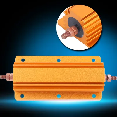 Zdjęcie produktu dla RX24 200W 4R Rezystor dużej mocy Aluminiowa obudowa Przemysłowy sprzęt elektryczny Dostawy