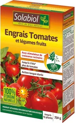 Image de Engrais Tomates 750g - Solabiol