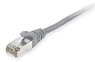 Image de Equip Patchkabel Cat6A      S/FTP 2xRJ45 10.00m    grau LSZH Polybeutel