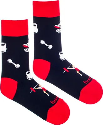 Produktbild von Socken mit originellem Design für Damen und Herren, Größe 43-46