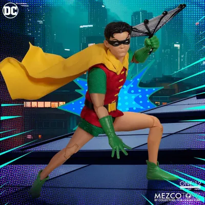 Produktbild von DC Comics Actionfigur 1/12 Robin (Golden Age Edition) 16 cm