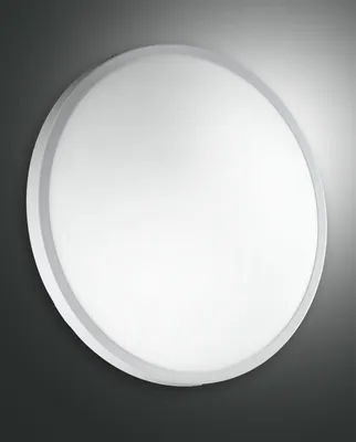 Produktbild von Fabas Luce LED Deckenleuchte Plaza Ø400mm 24W Warmweiß Weiß,  Italy