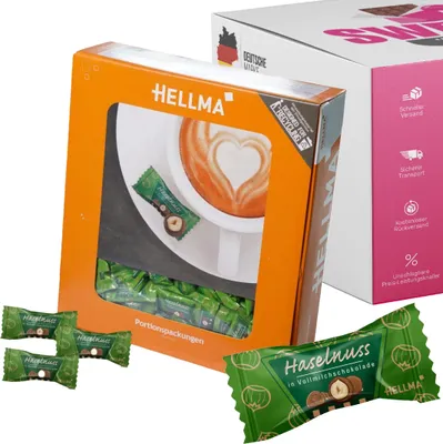 Produktbild von Hellma Haselnuss in Vollmilch-