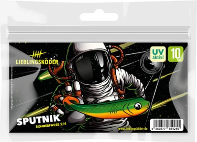 Produktbild von Lieblingsköder Gummifisch Barschköder (7,5 cm, Sputnik)