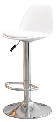 Zdjęcie produktu dla Stołek barowy Lykke Comfort – biały