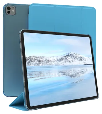 Produktbild von EAZY CASE Smartcase für Apple iPad Pro 13 (2024) Tabletcase Bookcover Smart Flipcase magnetisch Blau