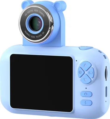 Obrázek produktu pro Dětský fotoaparát, studentská kamera s vysokým rozlišením 1080P a 180°ã flip objektivem, 2,4palcový displej, digitální fotoaparát, videorekordér, sladký MP3 přehrávač pro chlapce a dívky