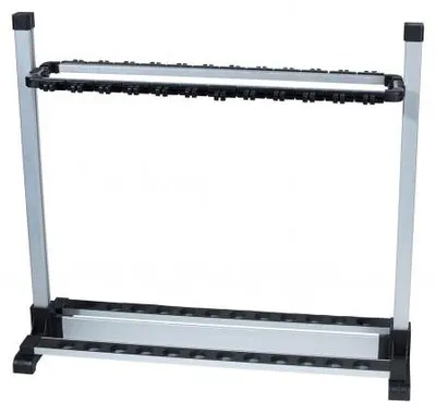 Produktbild von Universal Rutenständer aus Aluminium für bis zu 24 Ruten 78 x 28 x 70 cm