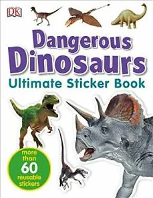 Produktbild von Ultimate Sticker Book: Dangerous Dinosaurs