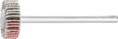 Immagine prodotto di PFERD TOOLS Disco abrasivo a ventaglio in corindone F, gambo 3 mm per levigatura fine e finitura, 2 pezzi