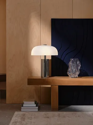 Produktbild von Nordlux - Tischlampe Gabrielle - Silber - 35x43 cm