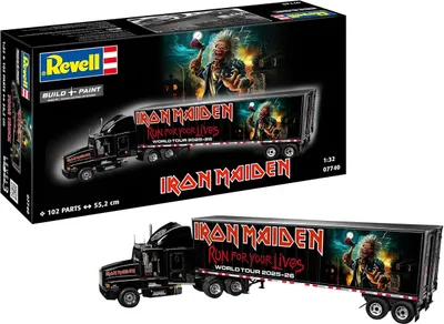 Produktbild von Revell Modellbau 07740 Tour Truck Iron Maiden (50th Anniversary)