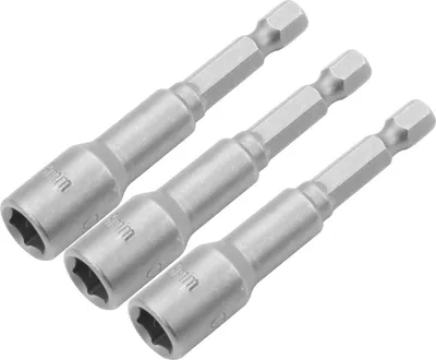 Produktbild von Stecknuss-Bitsatz, 14 x 65 mm, 1/4"