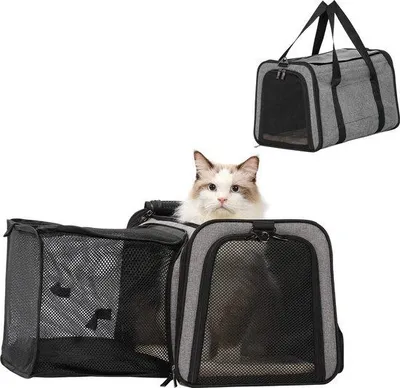 Immagine prodotto di Trasportino per cani, trasportino da viaggio, borsa da trasporto