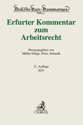 Immagine prodotto di Erfurter Kommentar zum Arbeitsrecht