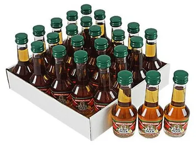 Produktbild von Spreewälder Erdbeerlikör von der Mosterei Jank - 25er Pack (25 x 2 cl / 16 % vol.)