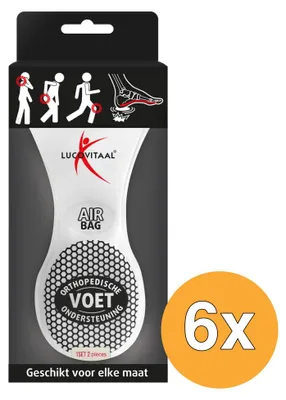 Productafbeelding van 6x Lucovitaal Voetondersteuning (1 paar)